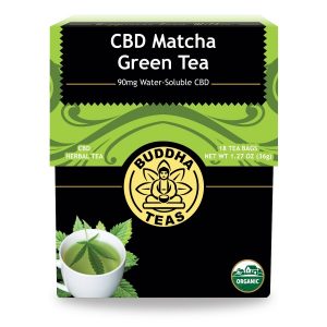 CBD matcha green tea Buddha teas