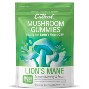 Mushroom CBD Gummies Cutleaf - Lion's Mane