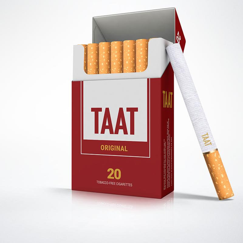 Taat Original tobacco free cigarettes