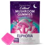 Cutleaf Euphoria Mushroom Gummies - Strawberry Gelato_greenrepubliclife.com