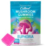 Cutleaf Euphoria Mushroom Gummies - Strawberry Gelato_greenrepubliclife.com