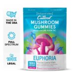 Cutleaf Euphoria Mushroom Gummies - Strawberry Gelato_greenrepubliclife.com