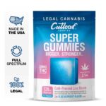 Cutleaf Super Gummies - Blue Raspberry flavor_greenrepubliclife.com